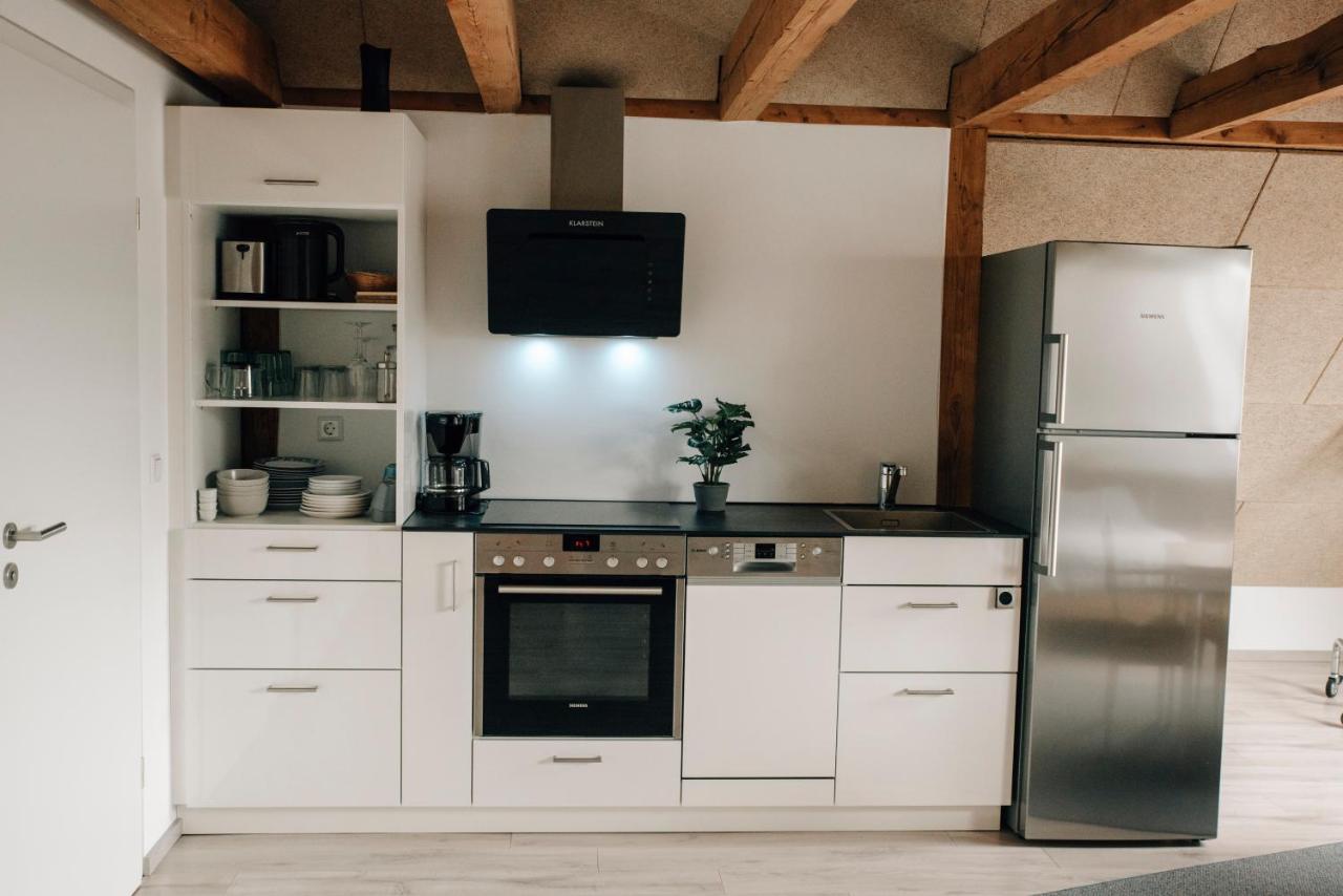 Ferienwohnung Am Federsee บาดบูเคา ภายนอก รูปภาพ